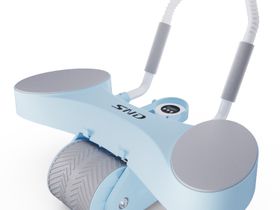 Тренажёр для пресса AB Roller SND голубой с ковриком 34 х 17 x 0.6 cм