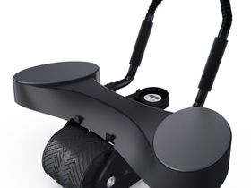 Тренажёр для пресса AB Roller SND чёрный с ковриком 34 х 17 x 0.6 cм