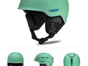 Шлем для лыж и сноуборда BATFOX BF-LA075-236 (Зеленый)