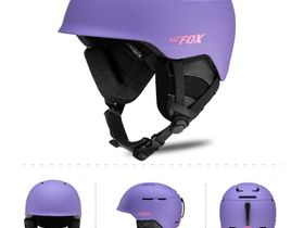 Шлем для лыж и сноуборда BATFOX BF-LA075-236 (Лавандовый)