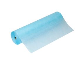 Простыня одноразовая 70*200 см, марка "White Line" из нетканного материала SMS плотностью 20 г/м2, голубая, 75 шт/рул, Россия (ООО "Белая линия") 11094