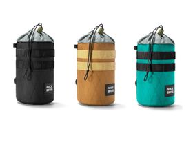 Велосипедная сумка на руль быстросъемная (кормушка) ROCKBROS P005. 1.2 л (Коричневый)