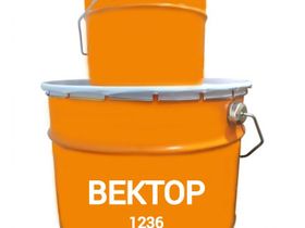 Мастика антикоррозийная "Вектор 1236" (комплект 10 кг) Серебристая