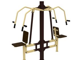 Уличный тренажер Жим от груди двойной YT9