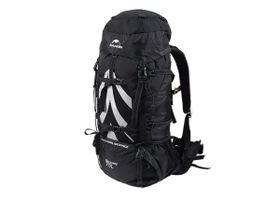 Туристический рюкзак Naturehike NH70B070-B на 70+5 литров (чёрный)