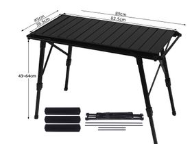 Туристический складной стол CLS XH0002  IGT. Черный