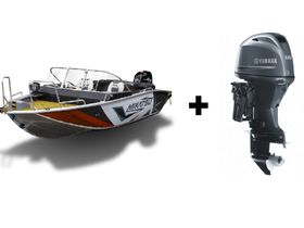 Комплект Алюминиевая лодка (катер) Mikatsu (Микатсу) 470 (Z43) Standard + мотор Yamaha F60FETL