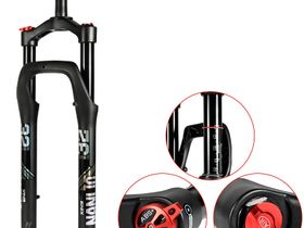 Вилка воздушная масляная NANLIO X5 PRO. 120 мм. 26 для Фэтбайка