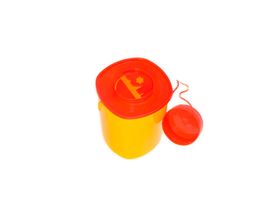 Емкость-контейнер класса Б, 1,5 л для сбора острого инструментария, одноразовый, Россия (ООО "Инновация")