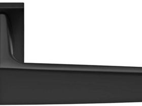 MH-55-S6 BL черный Ручка дверная на квадр.розетке 6мм  "Morelli"