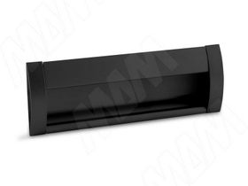 MHS 128 BL Ручка д/раздвижных дверей "Morelli" /черный/  1/100