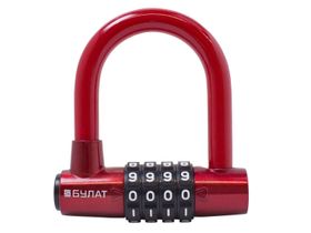 БУЛАТ ВС 944 кодовый КРАСНЫЙ d=10мм Замок навесной (24,6)