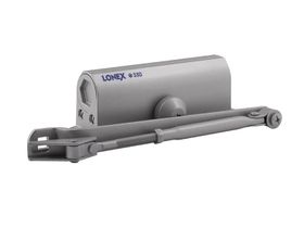 Доводчик дверной Нора-М Lonex 330 (от 50 до 120 кг) серый морозостойкий