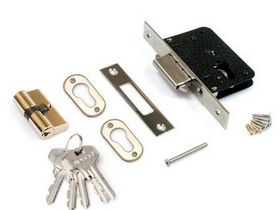 Замок врезной Apecs 94-H/60-CR