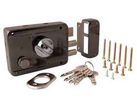 Замок накладной Apecs 9331-C-BN