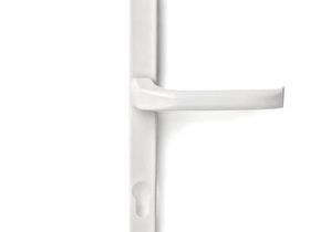 ANBO Нажимной гарнитур Россия Ручка на планке 92 белый 1/30