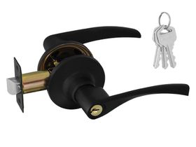 НОРА-М ЗВ2-01 ISPARUS (черный) Защелка м/к (ключ/фикс.)