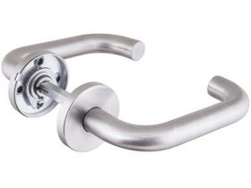 AH-02-R54 SNS -IND ручка дверная, нержавеющая сталь,цвет-матовая сталь