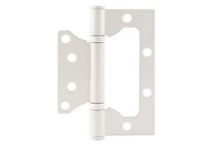 Петля ECO бабочка  накладная 800-5 FHP (белый) без колп. (125*74*2,6) 1/20