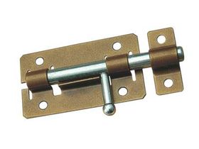 Задвижка дверная ЗД-01 бронза г.Кунгур (М) 1/20