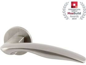 Ручка раздельная WAVE URS SN-3  Матовый никель "Armadillo"