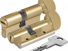 KALE Цилиндр 164 DBN-E/80/30+10+40/Латунь 5кл