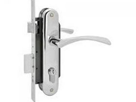 НОРА-М Замок врез.N100-70 Л (мат.хром)