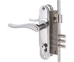 АЛЛЮР 102/3 СР замок врезной с/руч  хром 1/12  (4кл) (Аналог 1703)