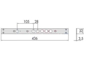 Планка 06221.52 для 57.986