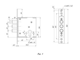 ЗВЦ-11 "СЕНАТ" (арт.590) Корпус (АНАЛОГ Гардиан 3201) 1/7