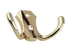 Крючок 04.43.01 №08  (золото)"ZY-204В" 2-рожк 302082 1/50/500 TRODOS