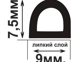 KIMTECsanok D-профиль КОРИЧН 9*7,5 бухта 1/100м (Аллюр)