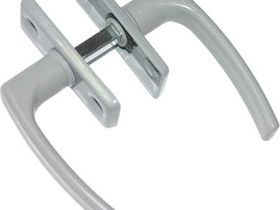 Ручка-2-сторон.для теплиц пласт.серый/цинк г.Кунгур (М) 1/50