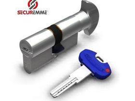 Цилиндр Securemme К-1 с перекодировкой 100мм(50х50) с вертушкой
