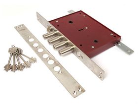 Замок врезной СУПЕР-КОНКУРЕНТ-РЗТ (б/р) ЛЕВ 1/16