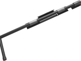 Засов ДОБРЫНЯ 600 мм мод.2 б/п  d-20мм "ДОМАРТ"