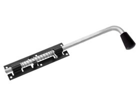 Засов ЗСП-400  с пружиной мод.4 цинк  d-16 мм  "ДОМАРТ"