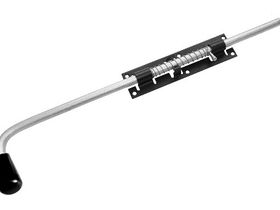 Засов ЗСП-600  с пружиной мод.2 цинк  d-16 мм  "ДОМАРТ"