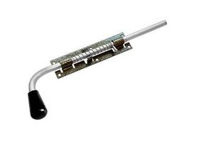 Засов ЗСП-400  с пружиной мод.4 бронза антик   d-16 мм  "ДОМАРТ"