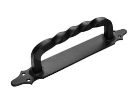 Ручка -скоба (250мм) мод.4 черная декоративная  "ДОМАРТ"