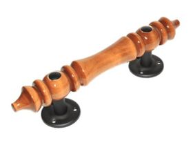 Ручка -скоба (270мм) мод.18 темная ( черная) декоративная  "ДОМАРТ"