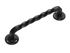 Ручка -скоба (280мм) мод.5 черная  декоративная  "ДОМАРТ"