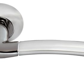 MH-06 SN/BN (бел.никель/черн.никель Ручка дверная "Пиза" 1/20 "Morelli"