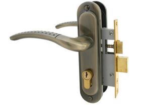 АЛЛЮР СТАНДАРТ 132/50 AB ЗАМОК ВРЕЗНОЙ старая бронза Межосевое расстояние 50мм (20)