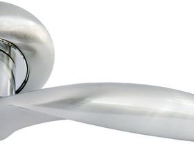 MH-07 SN Ручка дверная "Портал"   (белый никель) 1/20 "Morelli" ОПТИМИЗАЦИЯ