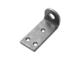 Проушина усиленная угловая 80*45*40 (толщ.5мм ) (Черная)   "ДОМАРТ"