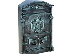 Ящик почтовый № 4010В зеленая патина  (4)