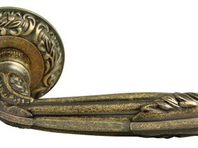 Ручка дверная RAP-CLASSIC 2 OMB "Rucetti" цвет -стар.мат.бронза ОПТИМИЗАЦИЯ