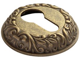 Накладка на  ключевой цилиндр RAP-CLASSIC KH OMB "Rucetti" цвет -стар.мат.бронза