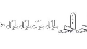 SLIDING SET TELESCOP 2 дополнительный набор для телескоп.отрывания двух створок